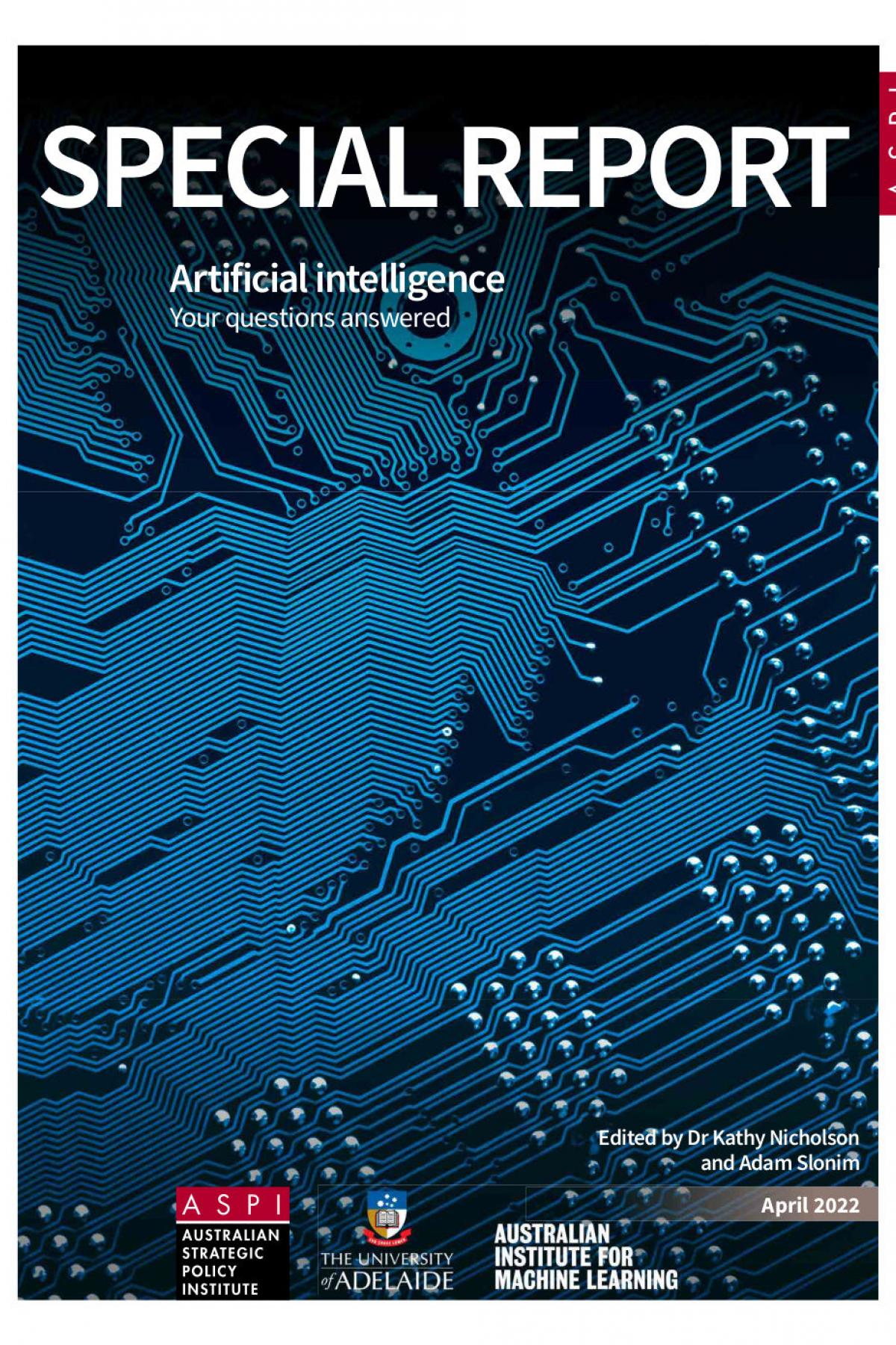 front cover of the report - Artificial intelligence: Your questions answered.