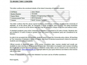 letter request ask adelaide university of adelaide example of how to ask for a letter of recommendation