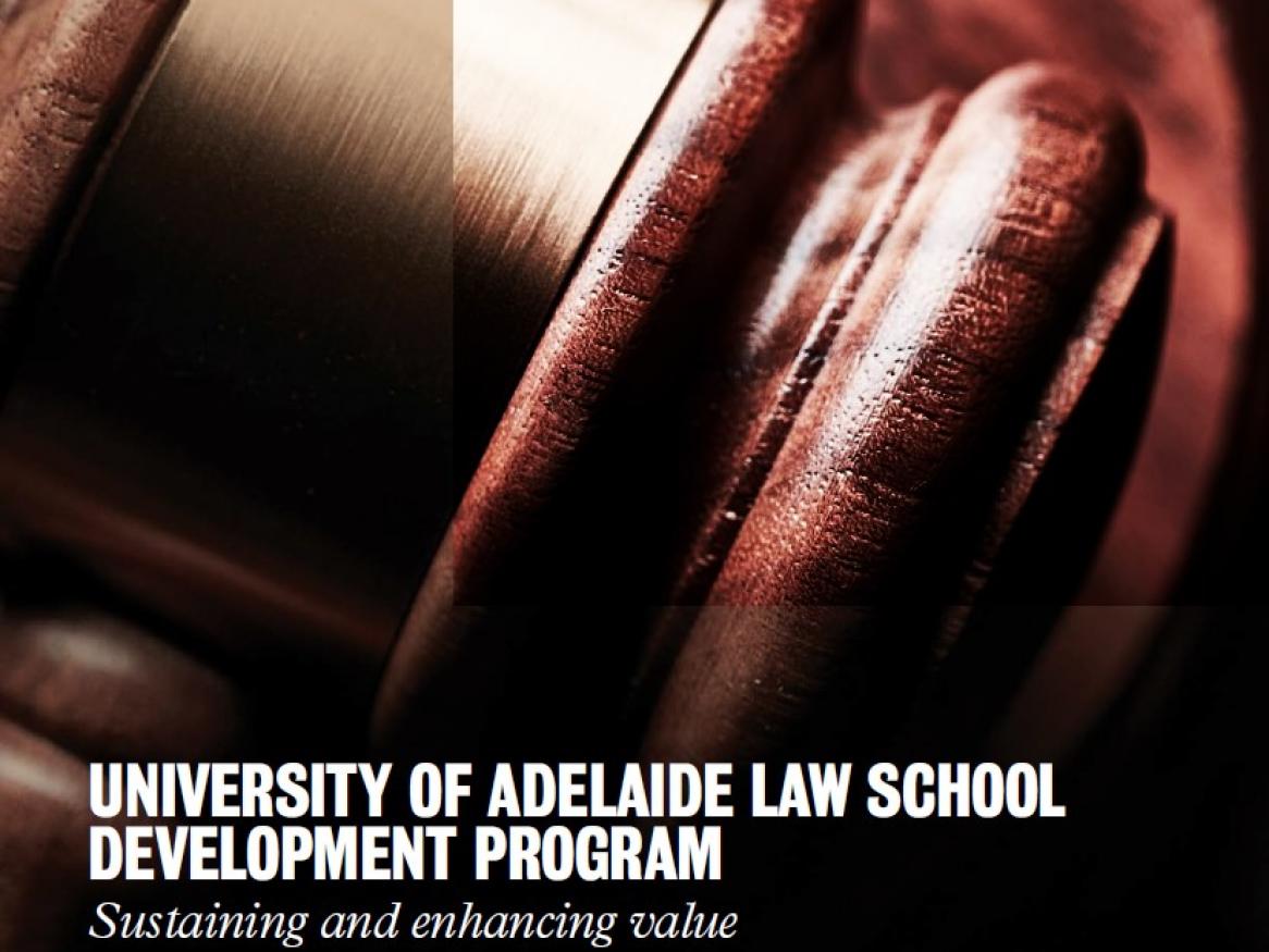 Adelaide Law School Development Plan