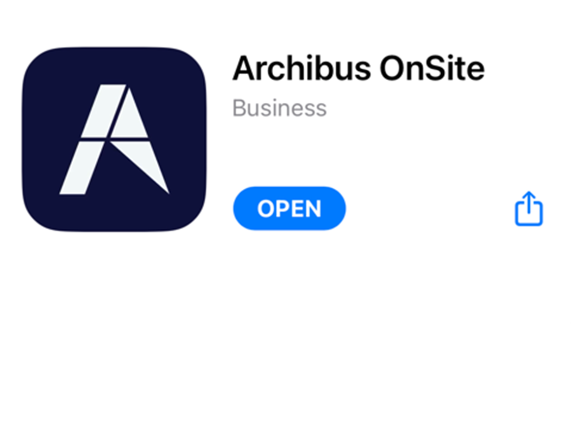 UniSpace_Archibus OnSite app store icon