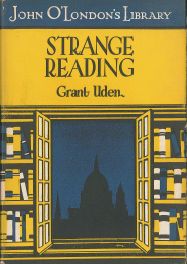 Strange Reading. Grant Uden. 1936