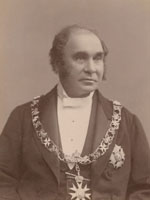 Sir Thomas Elder in regalia, 1887