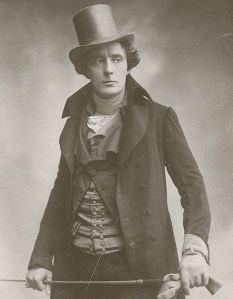 Henry B. Irving as "Lesurques" in "The Lyons Mail", photograph taken from the theatre manuscript collection of Lady Angel Symon