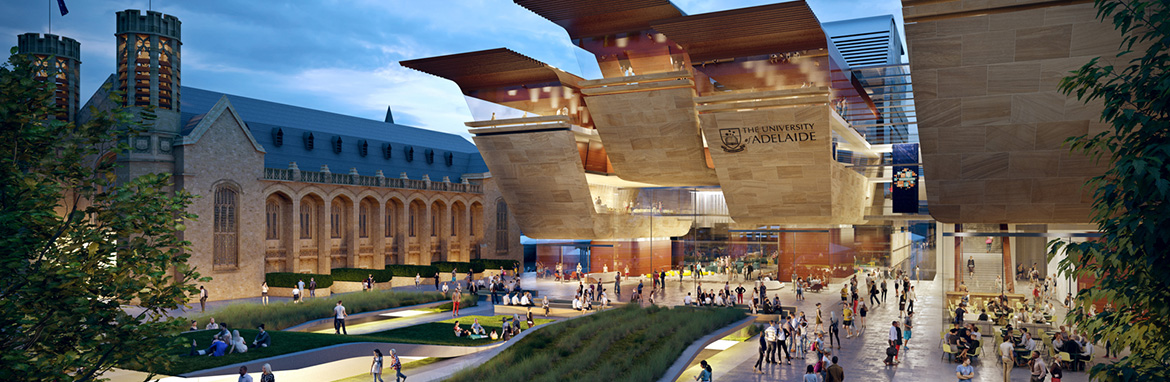 Uni of Adelaide 20-year masterplan to revitalise North Terrace