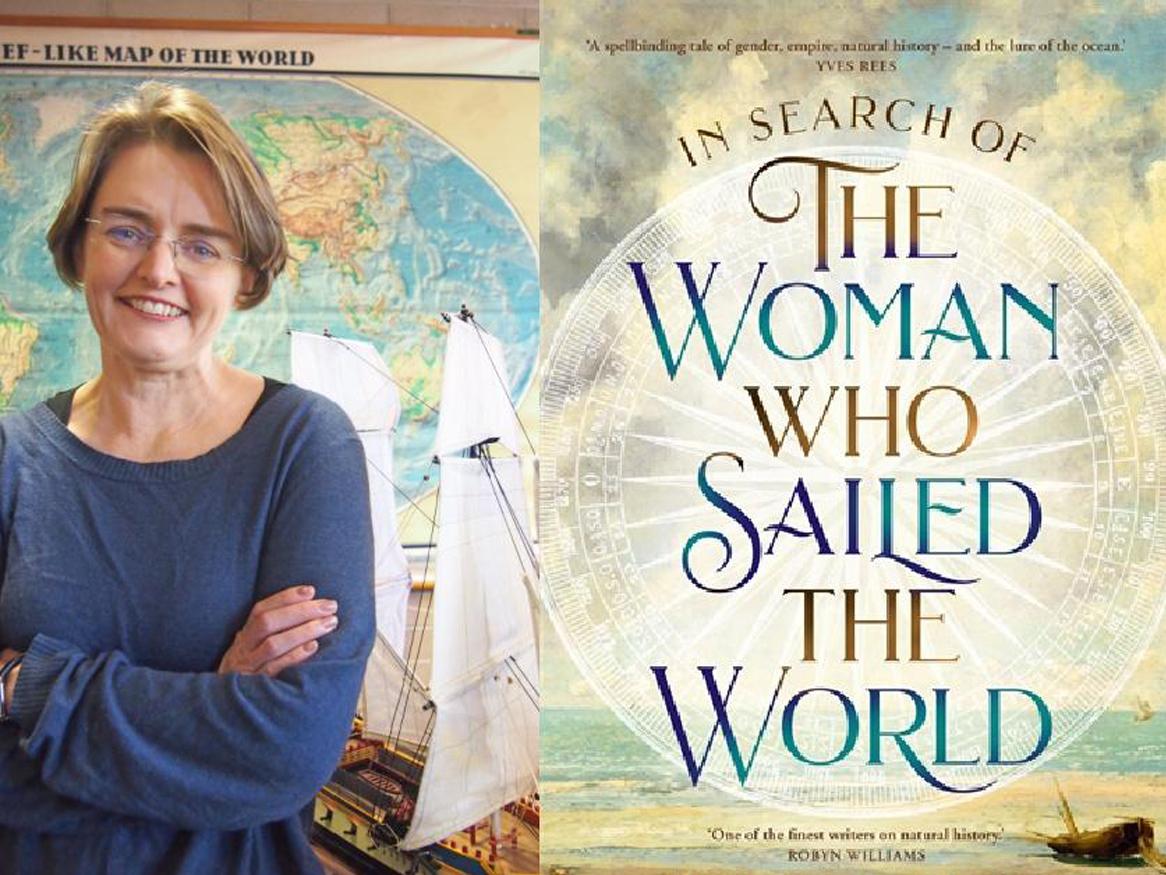 Danielle Clode and her book In Search of the Woman who Sailed the World.