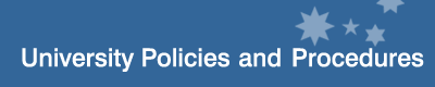 University Policies and Proceedures University Policies and Proceedures