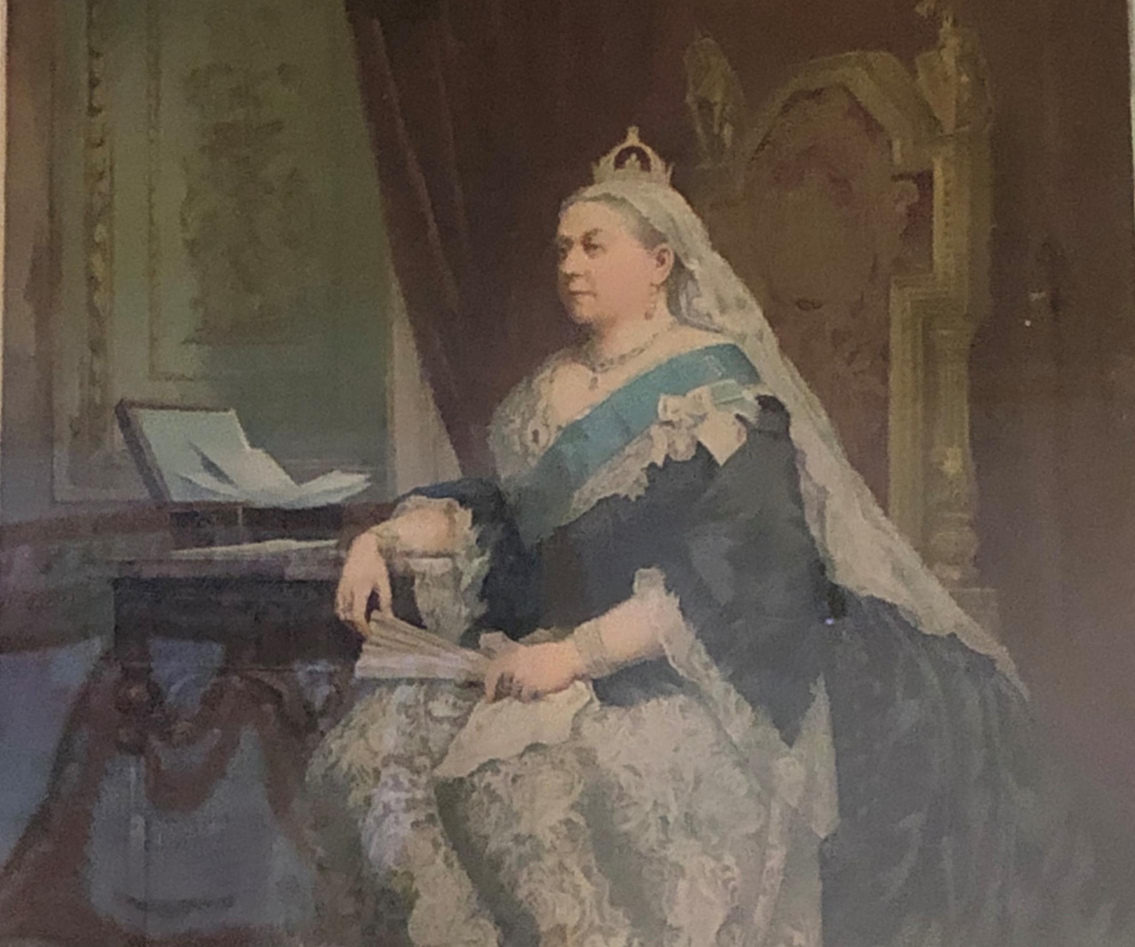 Queen Victoria chromolithograph