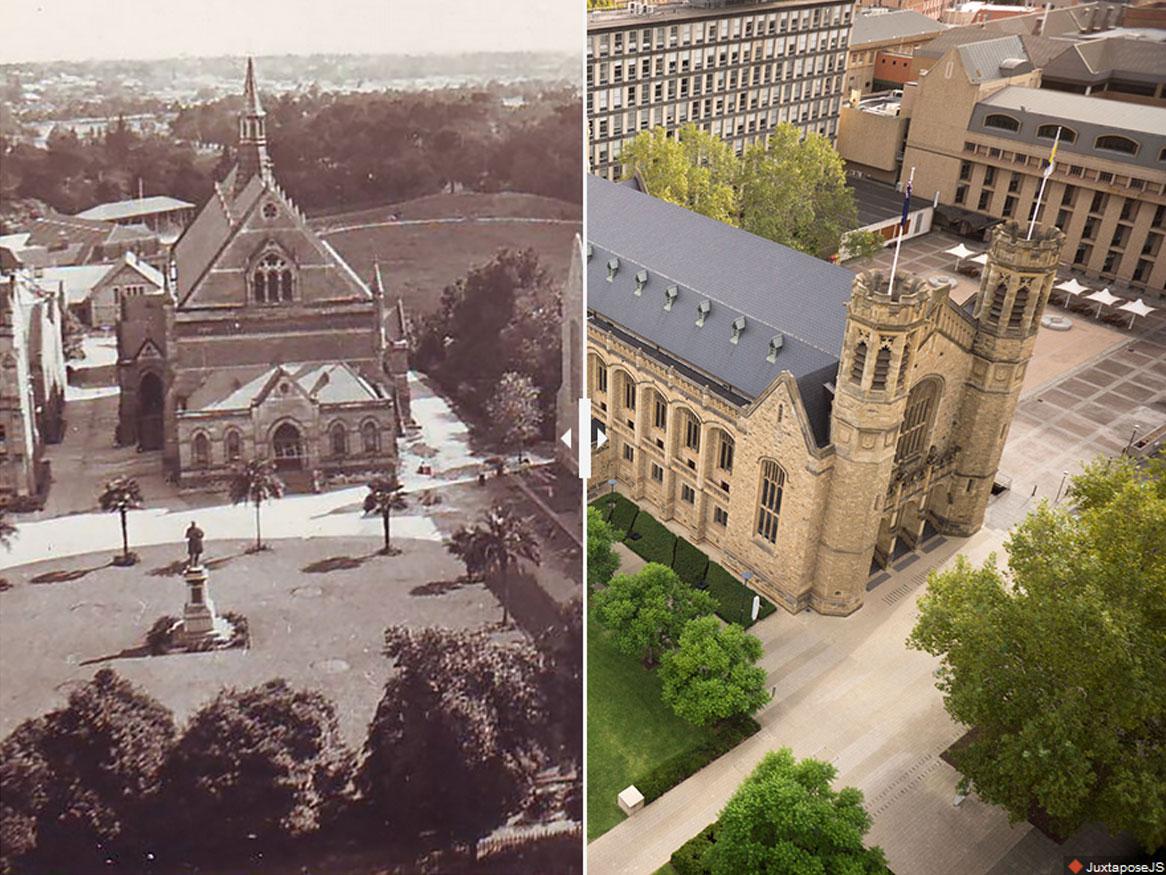 Then & now