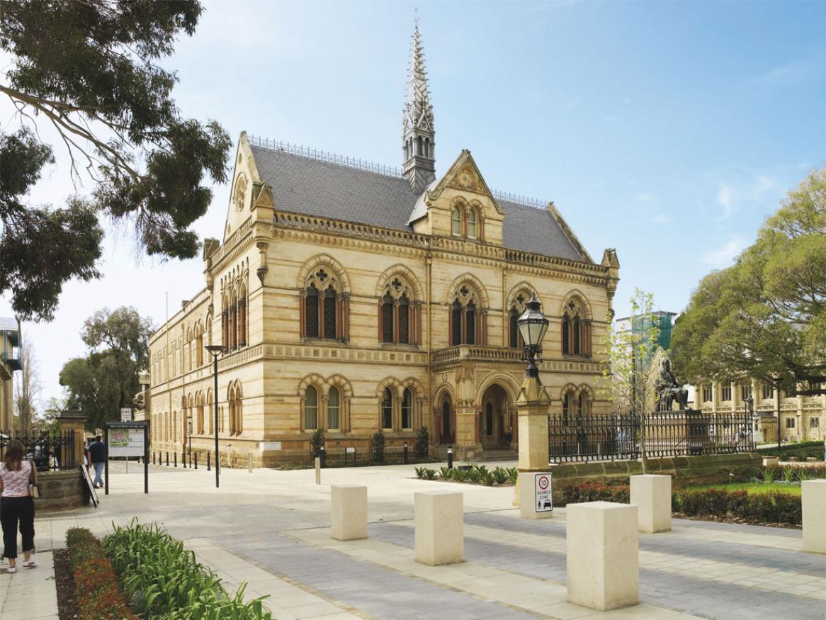 Mitchel Building on North Terrace Campus. 