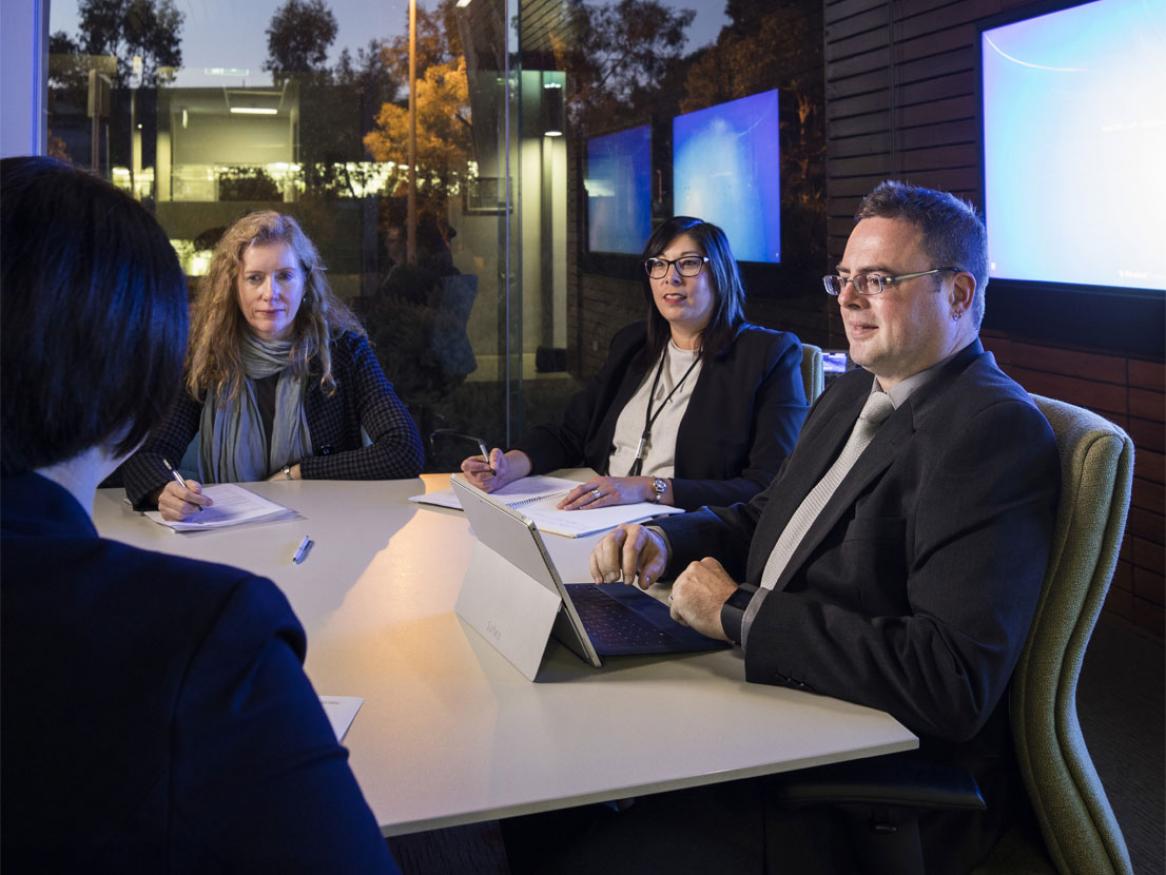 Wine Innovation Central boardroom