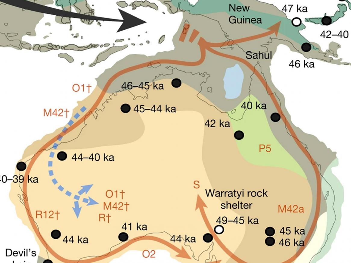 Ray Tobler Peopling of Australia