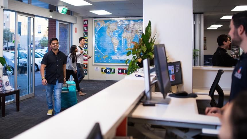 The University of Adelaide Village reception