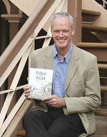 Dr Philip Jones with a copy of his book Ochre and Rust: Artefacts and Encounters on Australian Frontiers
Story and photo by David Ellis