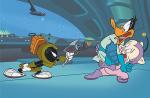 The zany Duck Dodgers is a worldwide hit, bringing further recognition to Adelaide graduate Robert J Kral
Image  & TM 2005 Cartoon Network and Warner Bros. Animation.  All Rights Reserved.