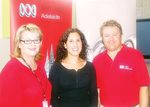 Centre: Daisy Correa with Sandra Winter-Dewhirst and Anthony Pleic