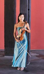 Newly appointed Concertmaster for the Adelaide Symphony Orchestra (ASO) Natsuko Yoshimoto
Photo by Bridget Elliott