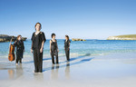 From left: The Australian String Quartet: Rachel Johnston, Sophie Rowell, Anne Horton and Sally Boud
Photo by Jacqui Way