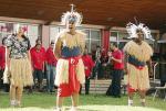 Performers at the opening included dancers and musicians from the Centre for Aboriginal Studies in Music
Photo by Lisa Toole