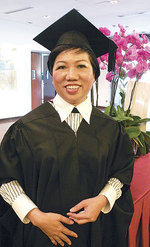 Master of Project Management graduate Low Soo Khin
Photo by Candy Gibson