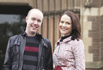 University of Adelaide graduates and current students Leigh Harrold and Greta Bradman at St Peters Cathedral
Photo by David Ellis