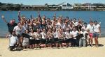 Victorious! AUBC Rowers celebrate their success at the State Championships.
Photos courtesy of Hebphotos