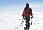 Dr Kate Selway in Antarctica