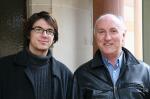 David Kavanagh (left) and John Edge
Photo by Sukhmani Khorana