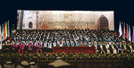 The spectacular graduation ceremony at the University of Sharjahs City Hall
Photos by Dr Christine Swann