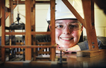 Final-year Mining Engineering student Emma Westthorp already has a career ahead of her
Photo by Bianca De Marchi, courtesy of <i>The Advertiser</i>