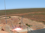 The scramjet blasts off at Woomera Test Range