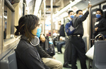 People wearing surgical masks on public transport in Mexico City during the outbreak of swine flu in 2009
Photo from Flickr: www.flickr.com/photos/eneas/3471986083