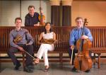 The Australian String Quartet (from left) James Cuddeford, Jeremy Williams, Natsuko Yoshimoto and Niall Brown
Photo by Jacqui Way