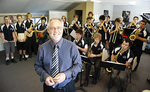 Generations in Jazz Academy students with musical director Graeme Lyall
Photos by Nethanel Sutton