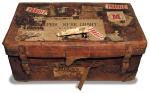 Professor Kerr Grants suitcase, awaiting further research.  University of Adelaide Historical Collection