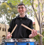 Max Ziliotto, winner of the Melbourne Symphony Orchestras Snare Drum Award
Photo by David Ellis