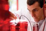 University of Adelaide researcher Dr Olivier Fahy in the Adelaide Proteomics Centre
Photo by Randy Larcombe