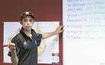 Kaurna language teacher Jack Buckskin, who in 2010 was named Young Australian of the Year for SA.
