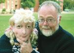 David Mitchell with the doll (made by Alie Beck) which plays his daughter Victoria in Act 1
Photo by Candy Gibson