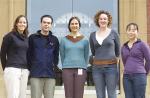 Kelly Bailey (left), Thomas Ohnesorg (second from left), Cadence Minge (second from right), Tamara Cooper (right)
Photo by Robyn Mills