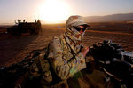 An Australian soldier on patrol in Afghanistan.  The deployment of special forces to Afghanistan is part of Australias involvement with the international community to combat terrorism.  Top researchers at the University of Adelaides Open Day this month will ask the question: have the terrorists already won?
Photo copyright the Australian Department of Defence, www.defence.gov.au