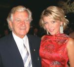 Olivia Stratton with former Australian Prime Minister Bob Hawke