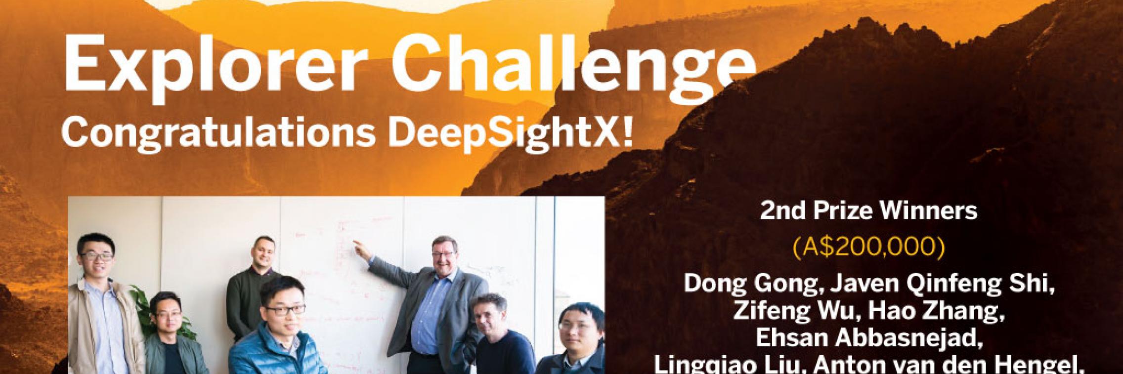 2nd place in Explorer Challenge 