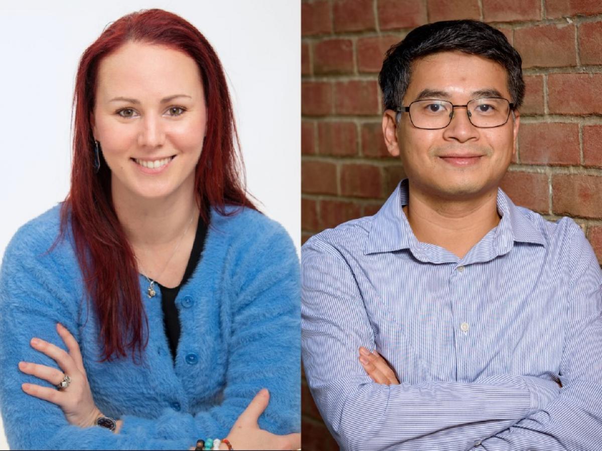Dr Melissa McCradden and Professor Minh Hoai Nguyen