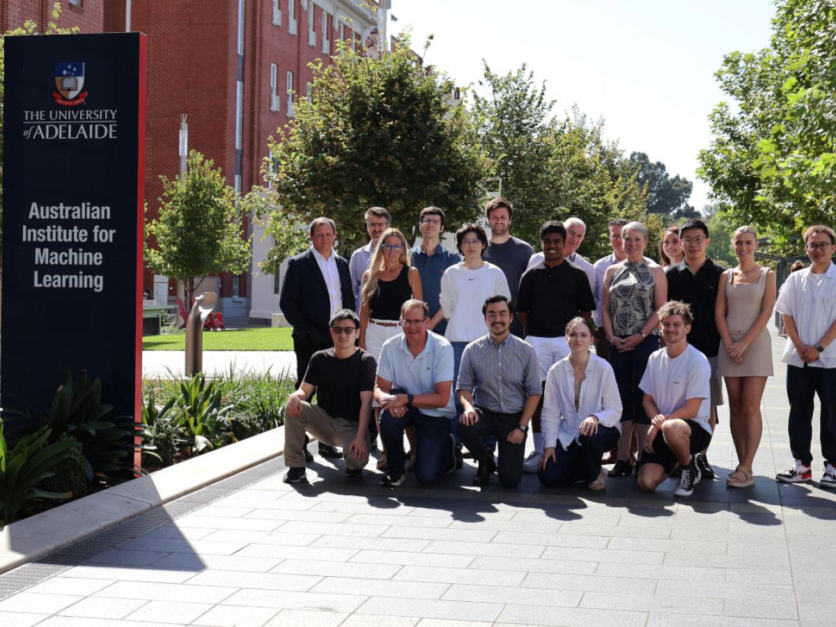CAR Catalyst participants at the AIML building