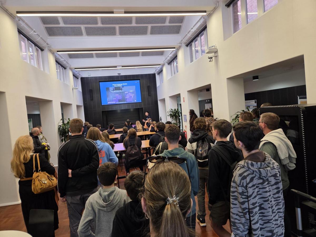 Students visiting AIML August 2025