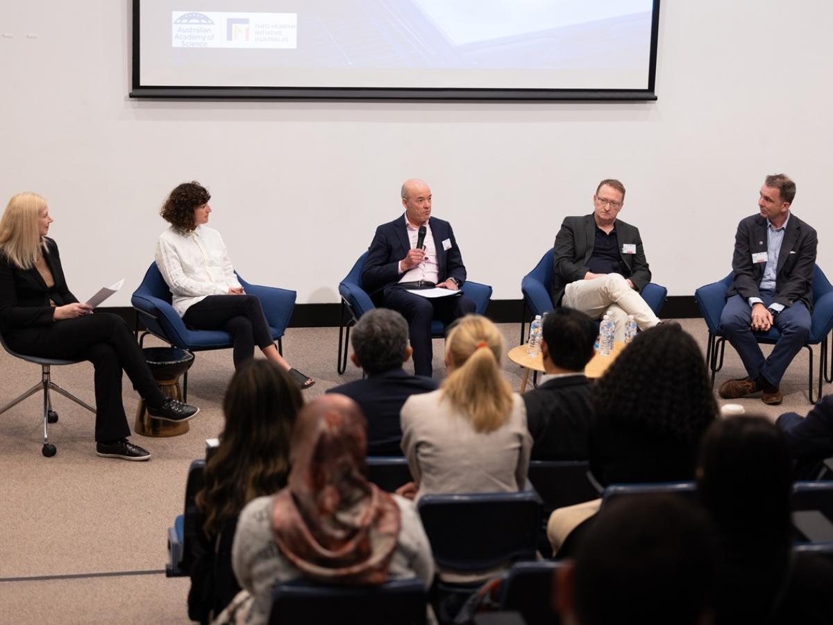 Members of the Next Gen Responsible AI Symposium panel 