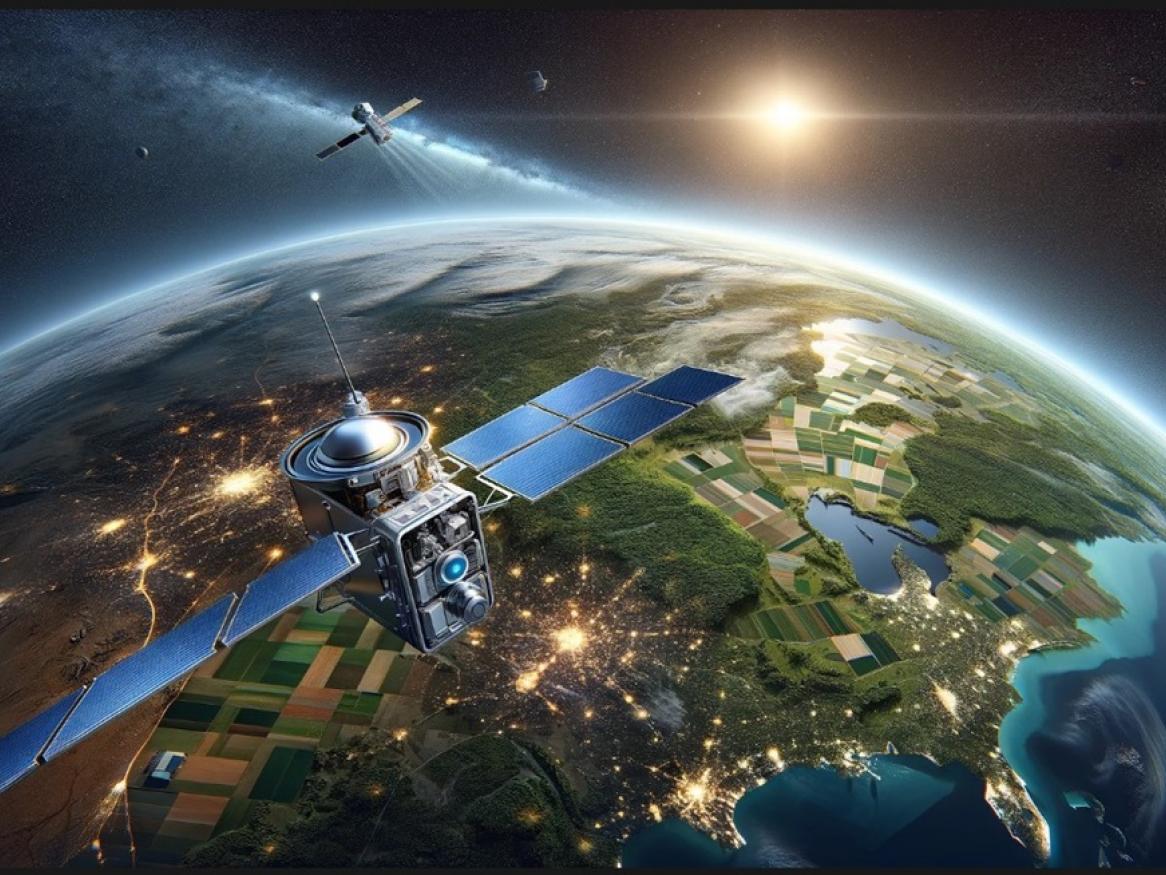 Satellite AI image