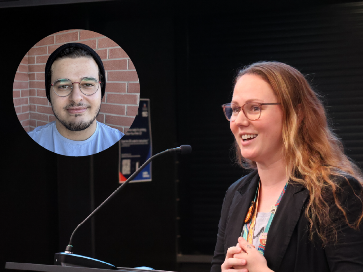 Ismail Akrout and Melissa McCradden