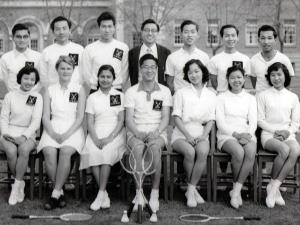 1957 Badminton Team