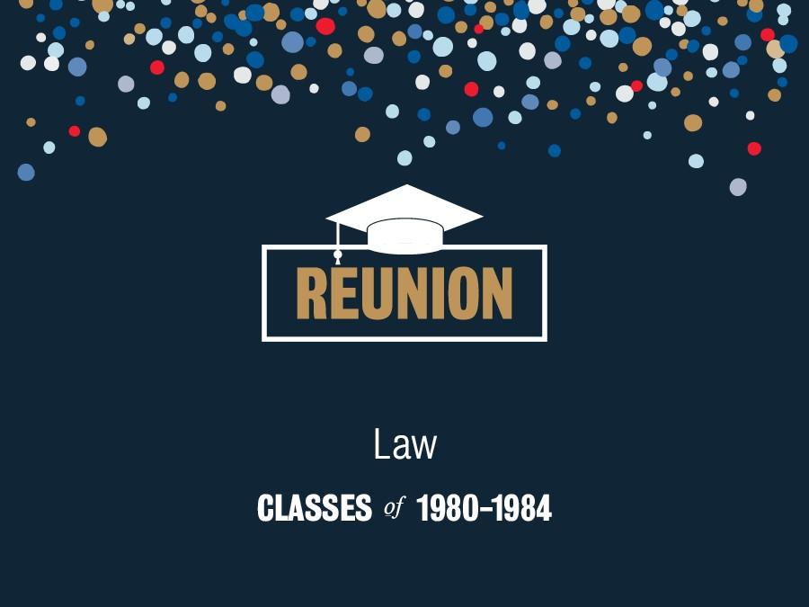 1980 - 1984 Law reunion image 